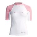 Black/Silver/White Body Glove Aura Shirt - Lycra®, Short Sleeve (For Women)