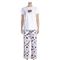 I Love New York Toast and Jammies Printed Drawstring Pants - Jersey Knit Cotton, Missy Cut (For Women)