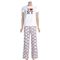 I Love New York Toast and Jammies Printed Drawstring Pants - Jersey Knit Cotton, Missy Cut (For Women)