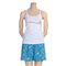 Monkey Business Toast and Jammies Screen-Printed Tank Top - Cotton, Missy Cut, For Women)