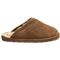 Black Lamo Scuff Slippers - Suede, Sheepskin-Lined (For Men)