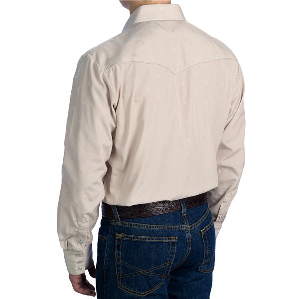 Roper Embroidered Yoke Western Shirt (For Men) 5034J Save 64