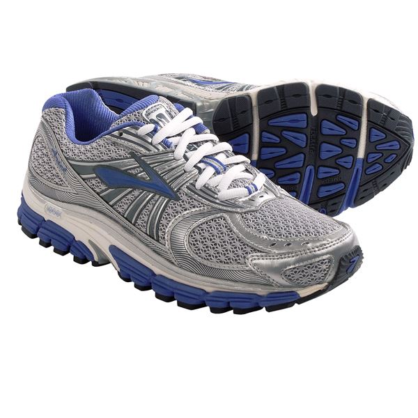 Saucony Women's Grid Resolve Motion Control Running Shoe,White/Silver/Red,11 M