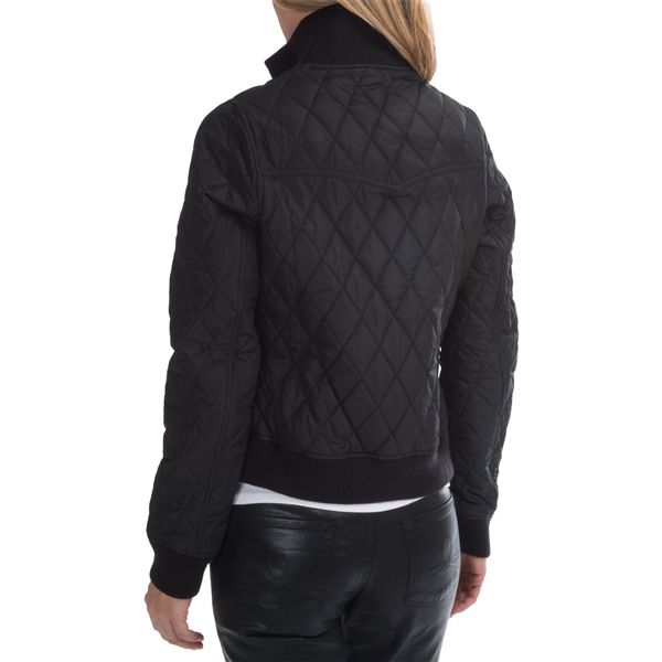 Barbour Flushing Quilted Bomber Jacket (For Women) 8670A - Save 63%