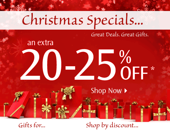 Christmas Specials 20-25% OFF