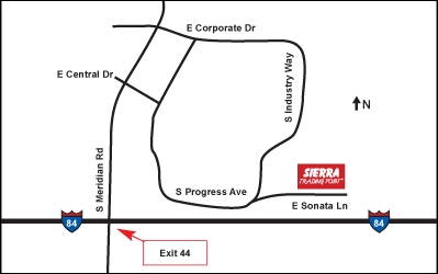 Sierra Trading Post Meridian Outlet Store Map