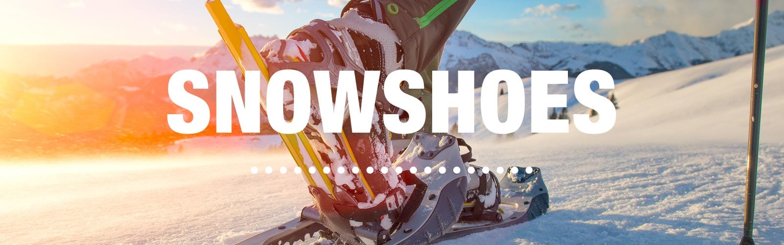 Is there a chart listing snowshoe sizes?