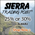 25% off $150 or 30% off $200 at Sierra Trading Post. Use code: ALMAR2. Valid to 4.4.2012