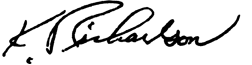 keith's signature