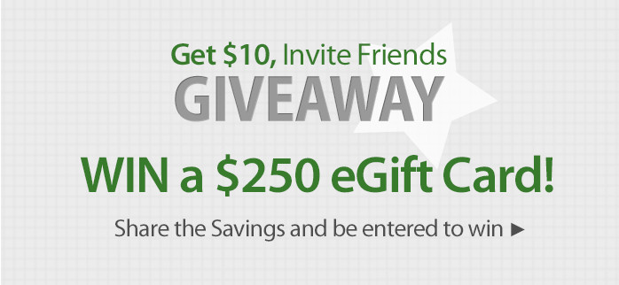 Get $10 Giveaway