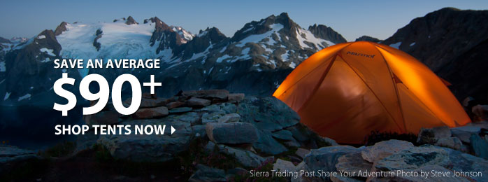 Tents - Save an average of $90+