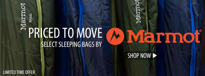 Priced to Move: Select Marmot Sleeping Bags