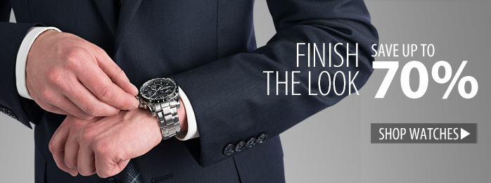 Save up to 70% on watches