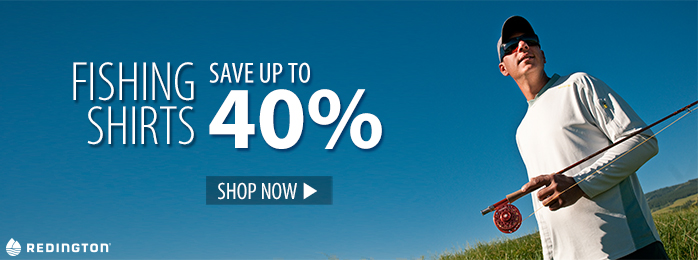 Fishing shirts – save up to 40%