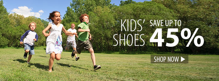 Kids’ Shoes – save up to 45%
