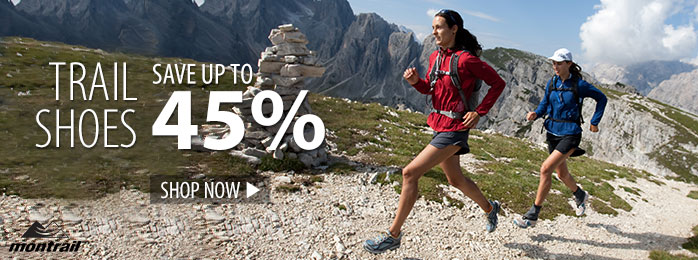 Trail Shoes – save up to 45%