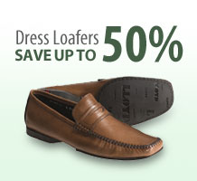 save up to 50% on mens dress loafer