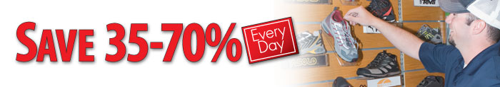 save 35-70% everyday