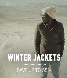 Winter Jackets - save up to 55%