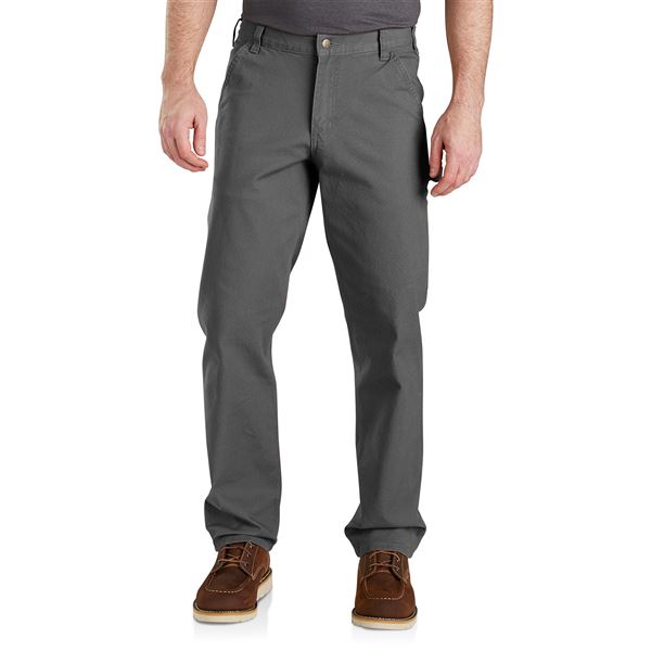 Carhartt 103279 Big and Tall Rugged Flex® Relaxed Fit Duck Work Pants - Factory Seconds in Tarmac