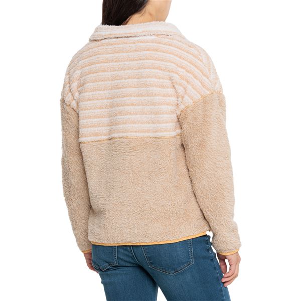 Wooly Bully Angelic Shirt - Snap Neck, Long Sleeve in Natural