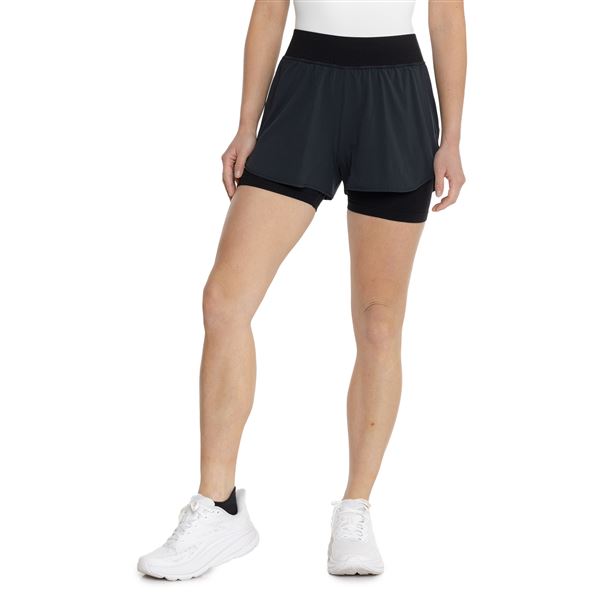 SmartWool Intraknit Active Lined Shorts -Merino Wool in Black