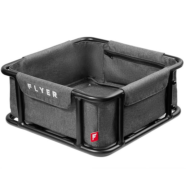 Radio Flyer Large Rear Storage Bike Basket - 25x13x5.5” in Multi