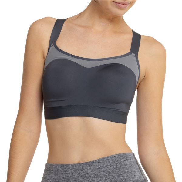 Brooks Dare Racerback Run Sports Bra - High Impact in Black