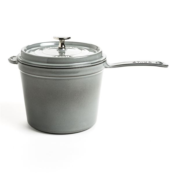 Staub Covered Sauce Pan - Enameled Cast Iron, 3 qt.