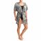 8969V_3 Dotti Three-Button Swimsuit Cover-Up Dress - V-Neck, Batwing Short Sleeve (For Women)