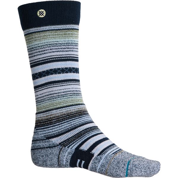 Stance Curren Midweight Snow Socks - Merino Wool, Over the Calf (For Men) in Wine