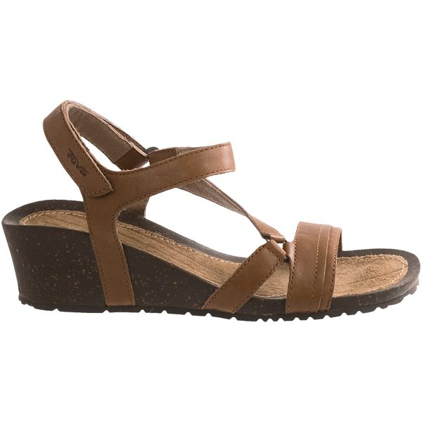 Teva Cabrillo Crossover Wedge Sandals (For Women) - Save 58%