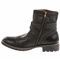 9154T_5 Steve Madden Napier Leather Boots (For Men)