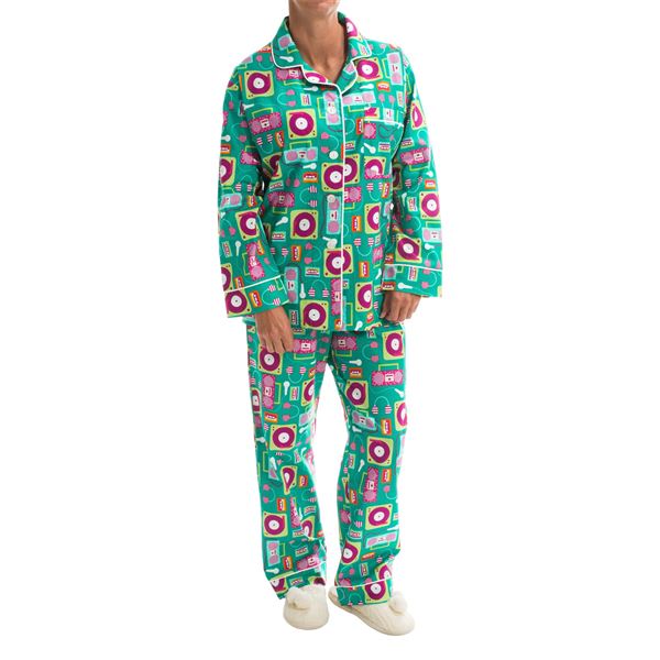 BedHead Printed Cotton Poplin Pajamas (For Women) 9669P - Save 73%