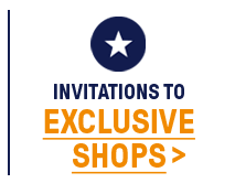 Invitation to exclusive shops