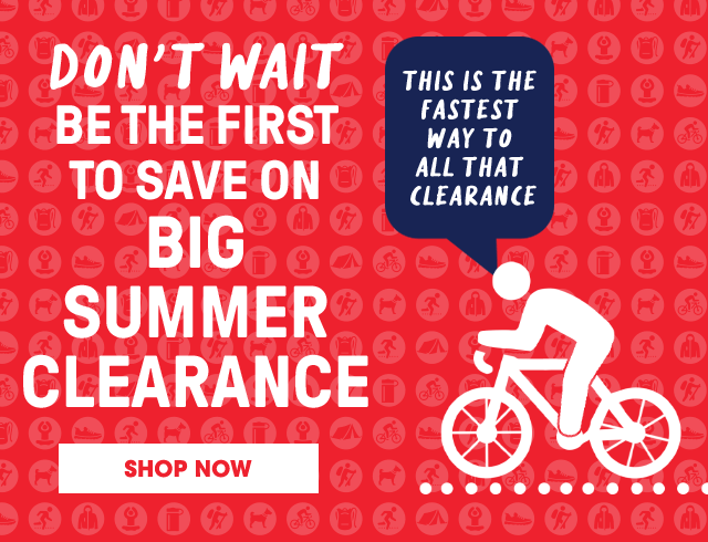 Don't wait. Be the first to save on big summer clearance. Shop Now. This is the fastest way to all that clearance.