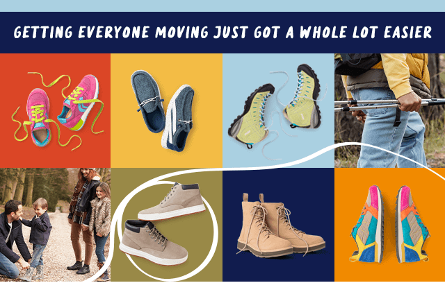 Getting everyone moving just got a whole lot easier.