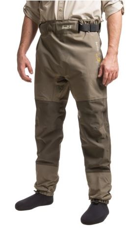 waist waders with boots