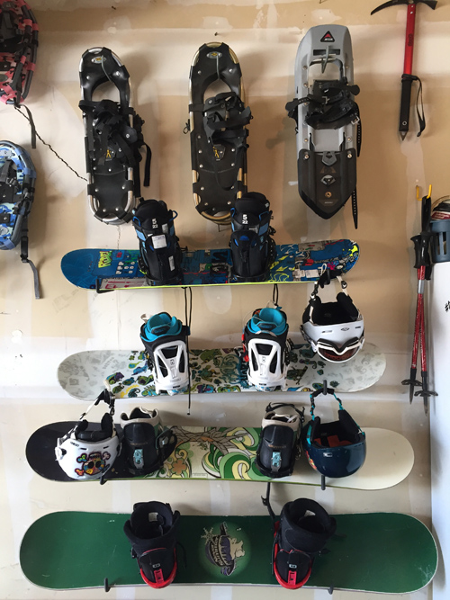 Diy Easy To Build Snowboard Rack Sierra Blog