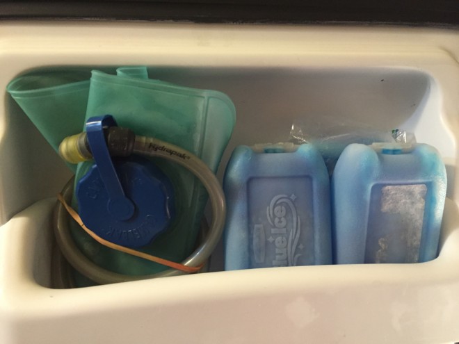 Hydration Bladder Storage