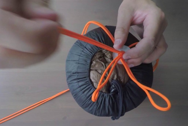 Pull Ends Through Washer