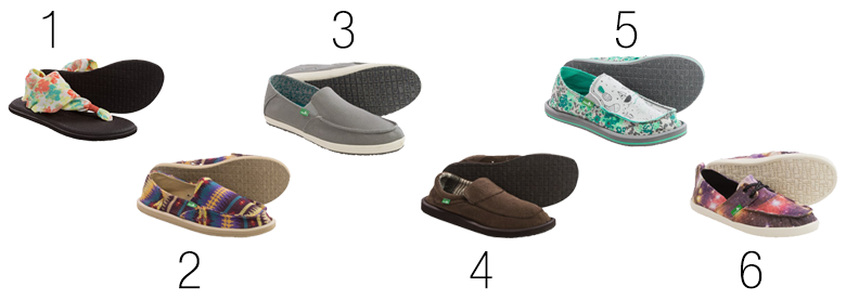 Sanuk Footwear Brand Spotlight and Giveaway