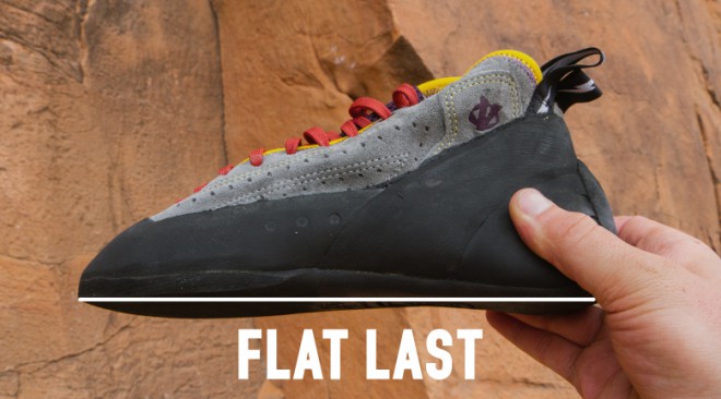 Climbing Shoe flat last