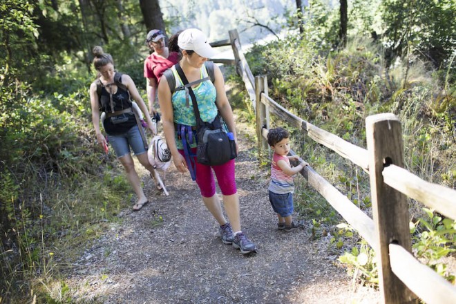 hiking with little ones