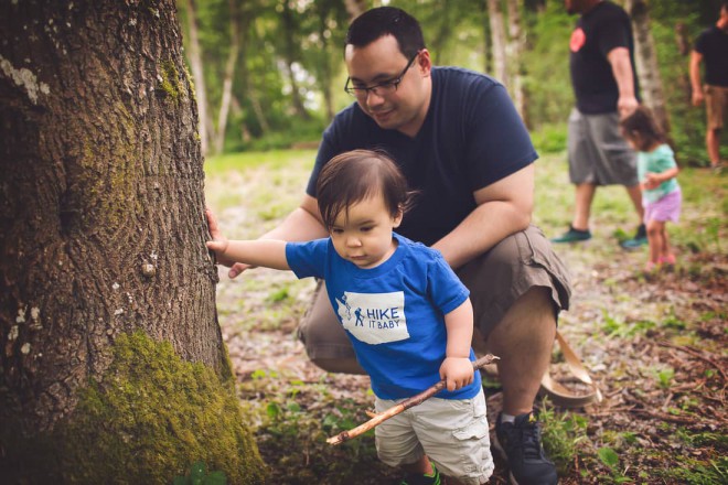 hiking with little ones