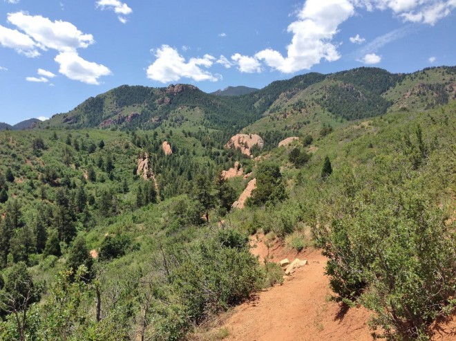 dog-friendly hikes Colorado Springs