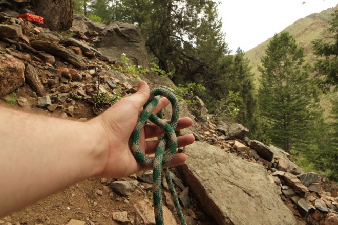 Figure-8 on a Bight - Essential Rock Climbing Knots - VDiff Climbing