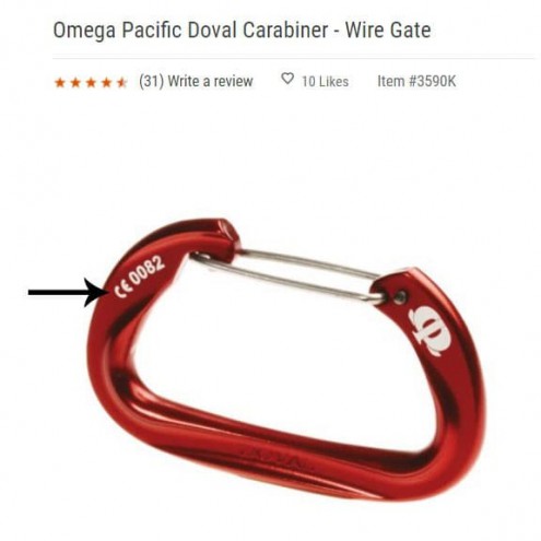 carabiner strength Climbing Strength Ratings