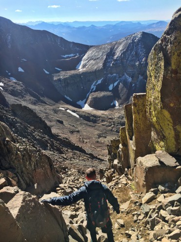 overcome fear of heights hiking