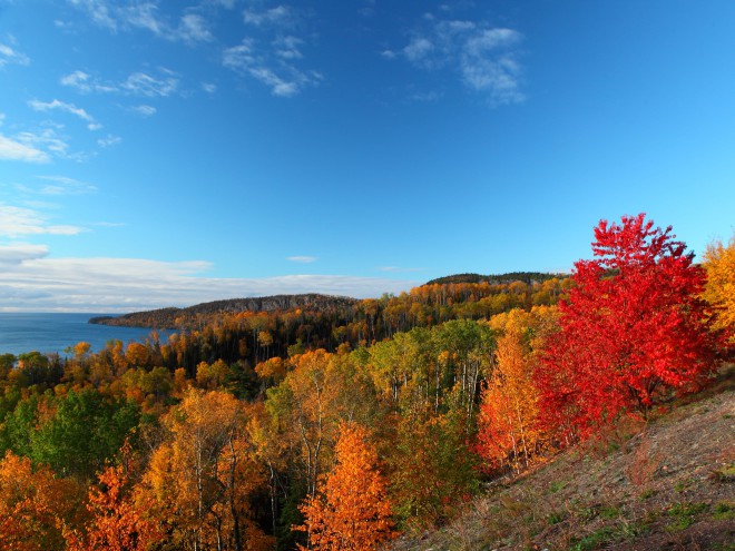 fall hikes Minnesota